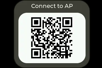 NanoKVM Go temporary hotspot QR code