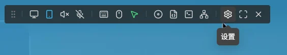 NanoKVM Go settings entry