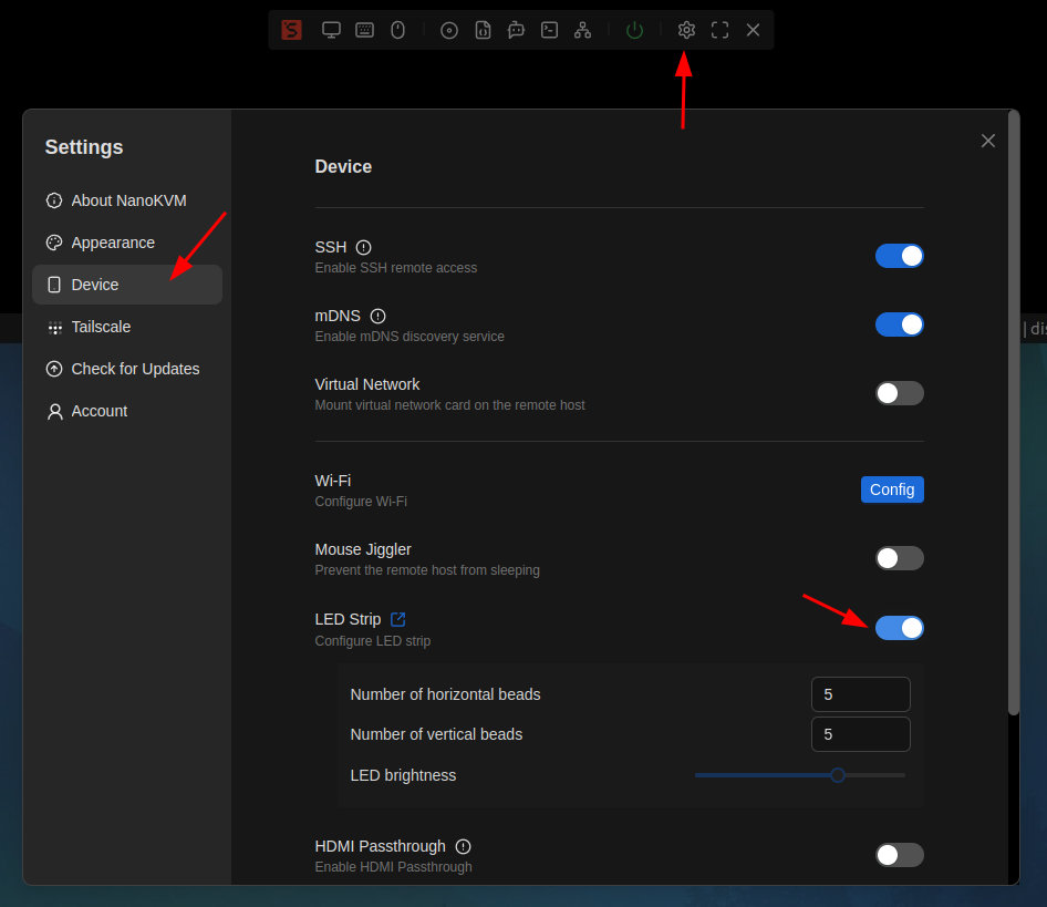ledstrip_setting