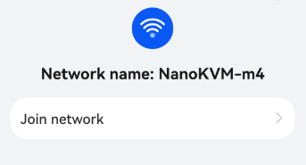 Connect to the NanoKVM Wi-Fi AP